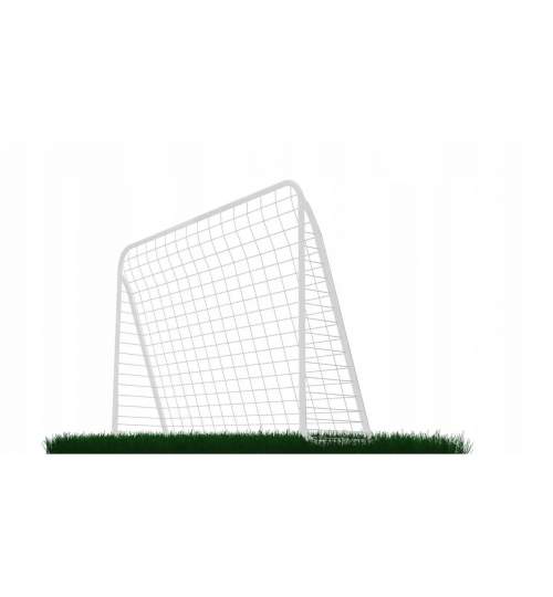 Poarta de fotbal pentru gradina, Chomik, de antrenament, plasa cu tinta, albastra, 240x85x170 cm MART-TIS7420