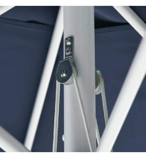 Umbrela gradina/terasa, inaltime reglabila, albastru inchis, 292 cm MART-AR210024