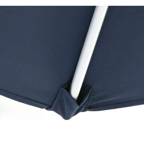 Umbrela gradina/terasa, inaltime reglabila, albastru inchis, 292 cm MART-AR210024