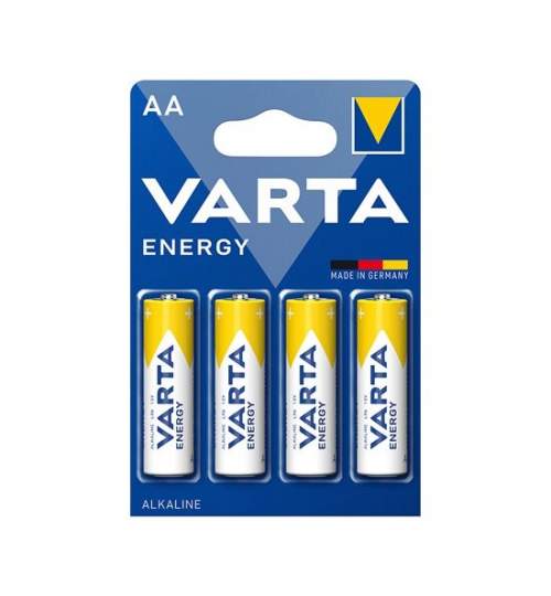 Set 4 baterii alcaline Varta LR6, AA, 1.5 V FMG-LCH-BAT0232