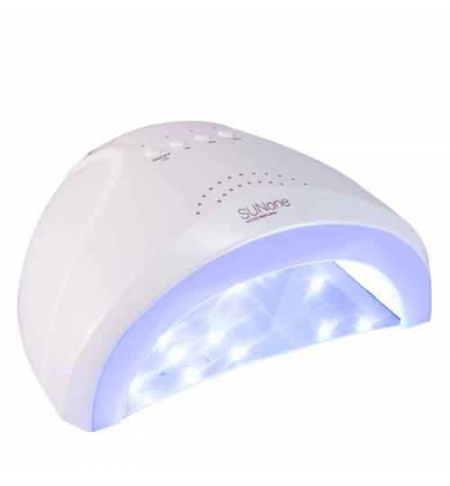 Lampa LED UV profesionala SUN Q7 pentru manichiura 48W cu timer incorporat si afisaj LCD