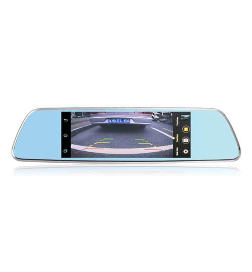 Oglinda Auto Multimedia cu Navigatie GPS, Display 7 
