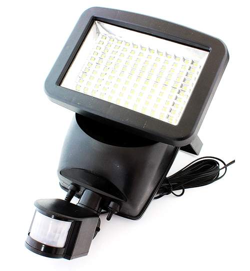 Proiector Lampa LED cu Incarcare Solara, Senzor de Miscare si Lumina, Flux Luminos 400 lm