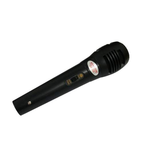 Microfon pentru Karaoke, Cablu 1,5m, Buton On/Off