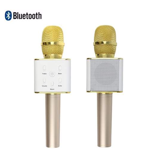 Microfon Wireless, Bluetooth pentru Karaoke cu Diferite Efecte de Sunet