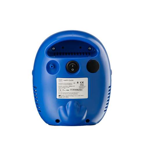 Aparat de Aerosoli Inhalator - Nebulizator cu Compresor pentru Bebelusi si Adulti, Forma de Rata + Accesorii Complete