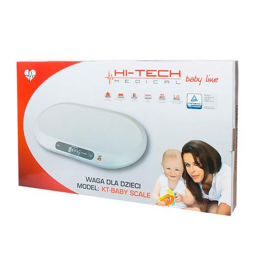 Cantar Digital Portabil pentru Nou Nascuti / Bebelusi, Capacitate 20kg, Afisaj LCD
