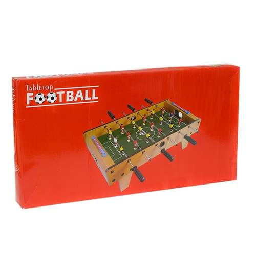 Masa Joc de Foosbal Mini Fotbal cu 18 Jucatori, Dimensiuni 69x37cm