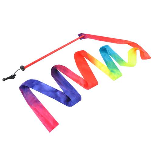 Panglica Multicolora pentru Gimnastica Ritmica, Lungime 200cm