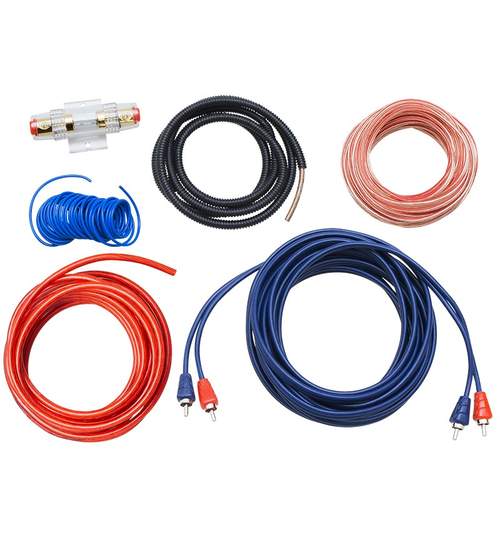 Kit Cabluri Audio Blow AW100 pentru Masina pentru Conectare Boxe, Subwoofere, Statii, Amplificatoare Auto