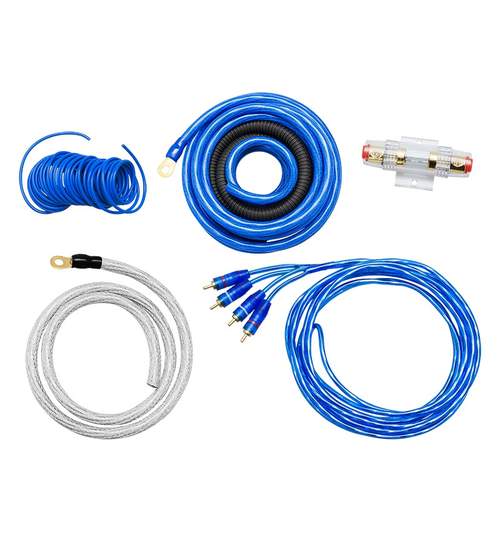 Kit Cabluri Audio Blow AW400 pentru Masina pentru Conectare Boxe, Subwoofere, Statii, Amplificatoare Auto