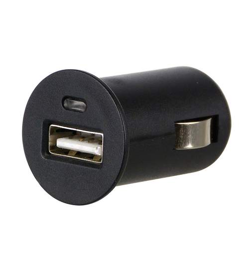 Incarcator auto Carpoint pentru USB de la priza auto 12V/24V cu 1 iesire de 2.1A pt. Ipad si alte aplicatii Kft Auto