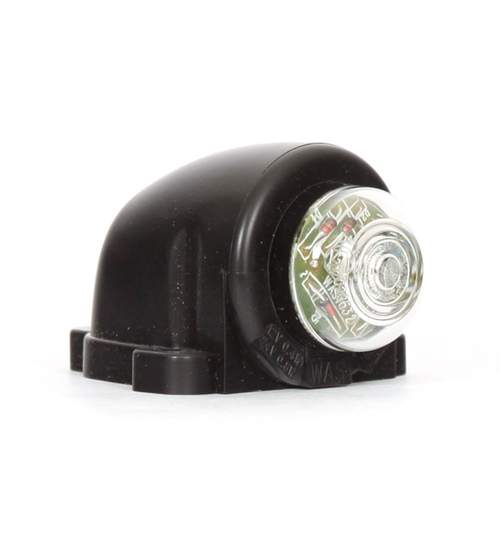 Lampa gabarit Universala, 12/24V, cu LED rosu, omologare ECE, rotunda cu suport de fixare, Stanga/Dreapta, 1 bucata Kft Auto