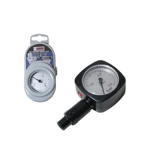 Manometru presiune aer Automax plastic 3,0 bari si ceas de 56 x 56 mm Kft Auto