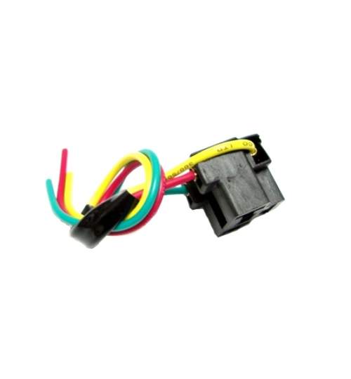 Mufa bec H4 cu cablu 20 cm , din plastic Kft Auto