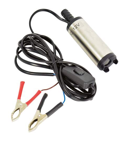 Pompa transfer lichid submersibila Carpoint electrica 12V , 8500/min , 12L/min cu filtru Kft Auto