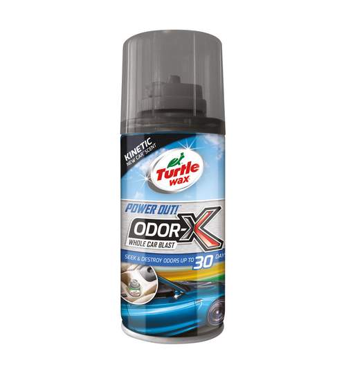 Spray automat eliminare mirosuri neplacute (fum, animale companie, cafea, mancare ) Power Out Odor-X Whole Car Blast-New Car 100ml Kft Auto