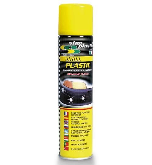 Spray curatat si reconditionat plastic exterior Stac Plastic Italy 400 ml Kft Auto