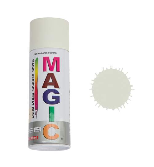 Spray vopsea MAGIC Alb 10 , 400 ml. Kft Auto