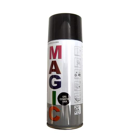 Spray vopsea MAGIC Gri Cometa KNA , 400 ml. Kft Auto