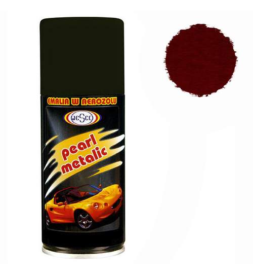 Spray vopsea metalizat Rosu Portocaliu 72U 150ML Kft Auto