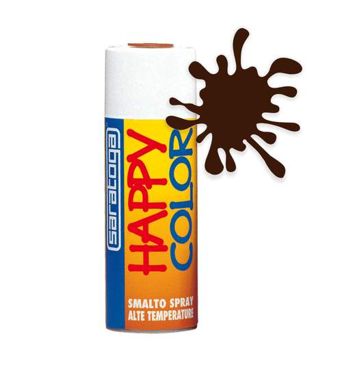 Spray vopsea termorezistenta Maro, HappyColor pentru temperaturi ridicate, 400ml Kft Auto