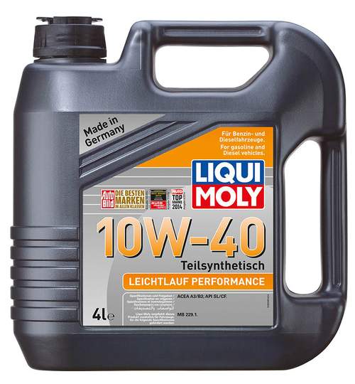 Ulei  Liqui Moly Leichtlauf Performance 10w40 4 litri Kft Auto