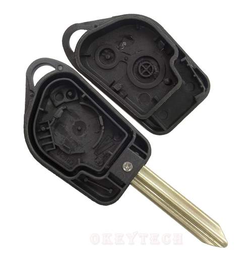 Carcasa cheie auto cu 2 butoane CI-119, compatibil Citroen AllCars