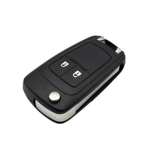 Carcasa cheie auto briceag cu 2 butoane, compatibil Opel OP-131 AllCars