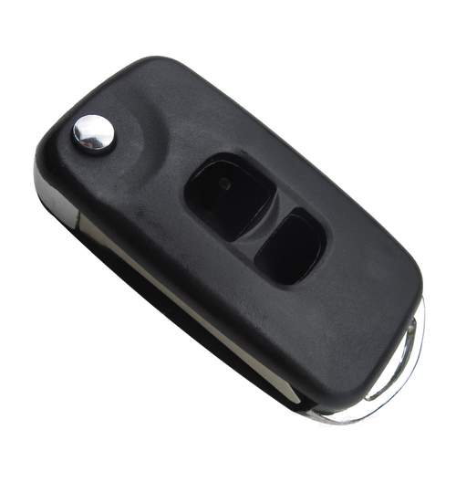 Carcasa cheie auto briceag cu 2 butoane pentru transformare MZ-112, compatibil Mazda AllCars