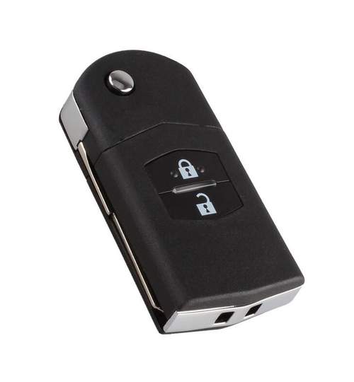 Carcasa cheie auto briceag cu 2 butoane pentru transformare MZ-114, compatibil Mazda AllCars