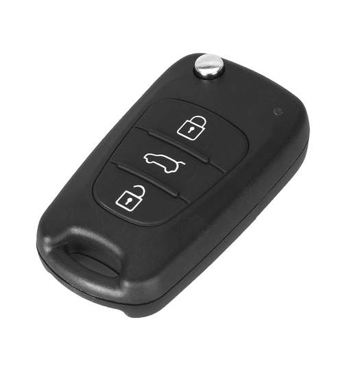 Carcasa cheie auto briceag cu 3 butoane HY-124, compatibil Hyundai AllCars