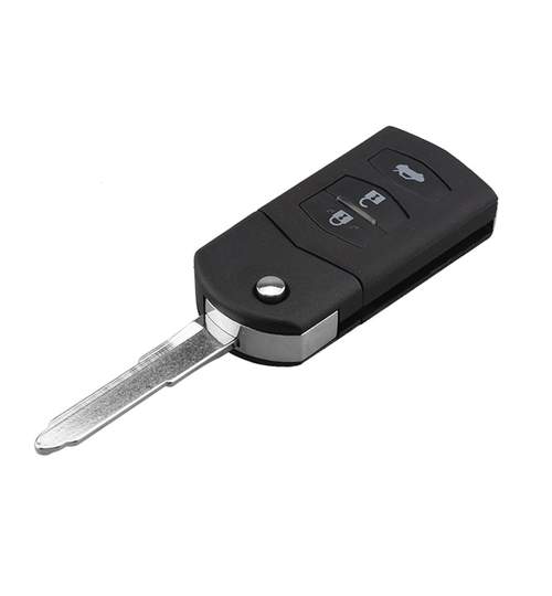 Carcasa cheie auto briceag cu 3 butoane pentru transformare MZ-115, compatibil Mazda AllCars