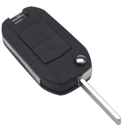 Carcasa cheie auto cu 2 butoane si Lamela HU100 pentru transformat, compatibil Opel OP-139 AllCars