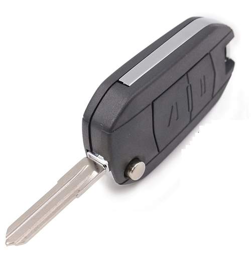 Carcasa cheie auto cu 2 butoane si Lamela HU46 pentru transformat, compatibil Opel OP-137 AllCars