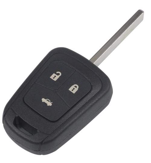 Carcasa cheie auto cu 3 butoane, compatibil Opel OP-133 AllCars