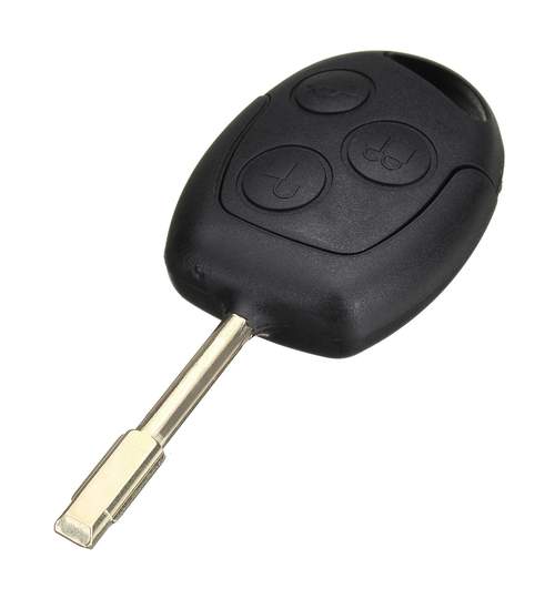 Carcasa cheie auto cu 3 butoane FO-113, compatibil Ford AllCars