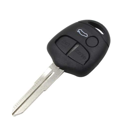 Carcasa cheie auto cu 3 butoane si lamela canelura pe partea dreapta MI-113, compatibil Mitsubishi AllCars