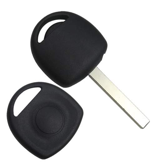 Carcasa cheie auto cu lamela HU100 si loc pentru cip OP-102, compatibil Opel AllCars