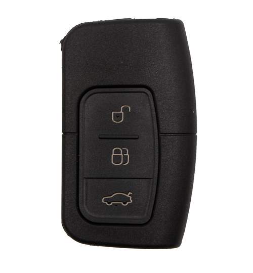 Carcasa Smart cheie auto cu 3 butoane FO-163, compatibil Ford AllCars