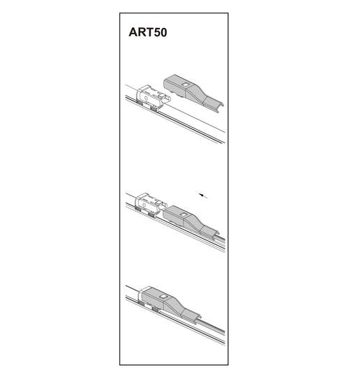 Stergator parbriz sofer AUDI A5 01/2008-> COD:ART50 24 ManiaCars
