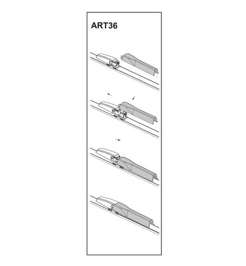 Stergator parbriz sofer MERCEDES-BENZ CLC-CLASS 05/2008➝ COD:ART36 22 ManiaCars