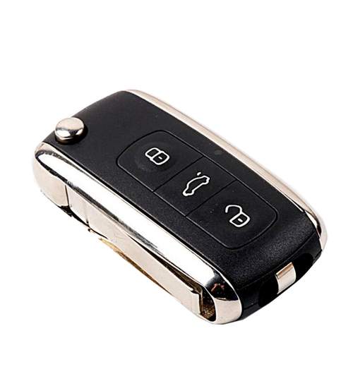 Carcasa cheie auto briceag cu 3 butoane, compatibila Volkswagen VW-138 AllCars