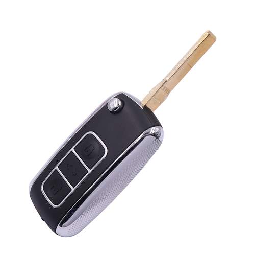 Carcasa cheie auto briceag cu 3 butoane, compatibila Volkswagen VW-139 AllCars
