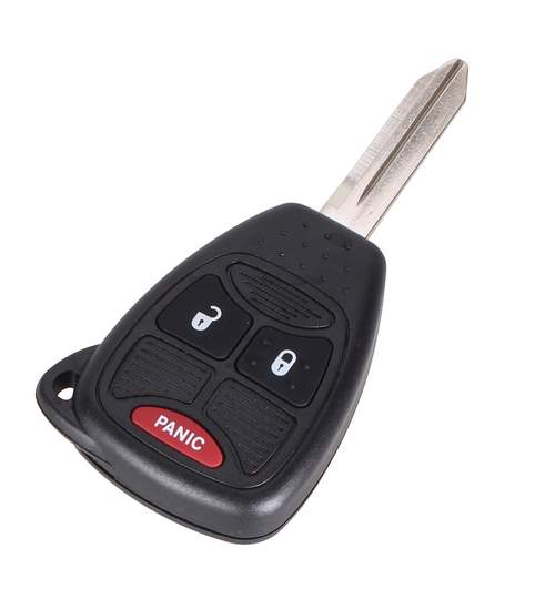 Carcasa cheie auto cu 2 butoane mici + buton panica CRY-114, compatibila Chrysler AllCars