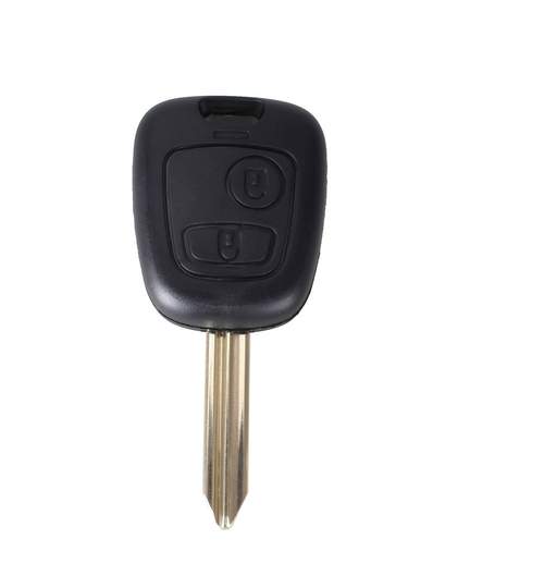 Carcasa cheie auto cu 2 butoane si lamela X, compatibila Peugeot PE-128 AllCars