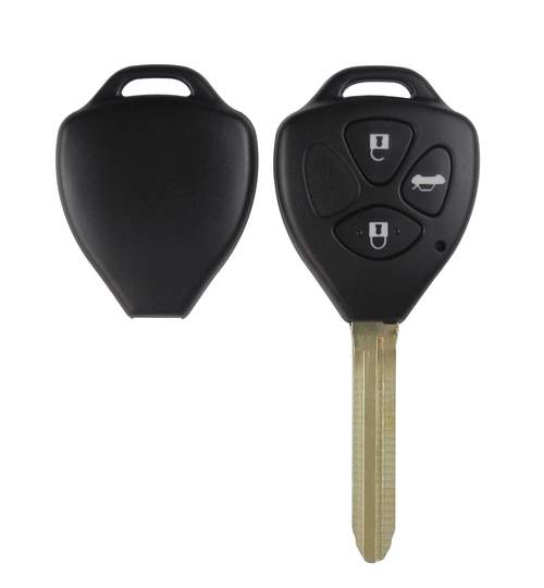 Carcasa cheie auto cu 3 butoane, compatibila Toyota TO-112 AllCars