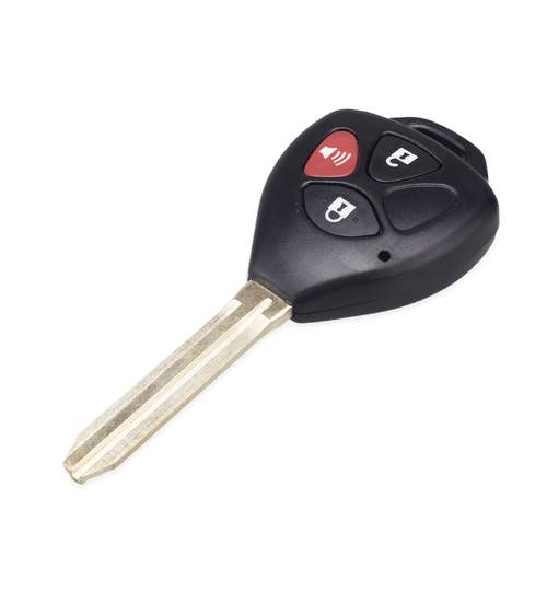 Carcasa cheie auto cu 3 butoane, compatibila Toyota TO-118 AllCars