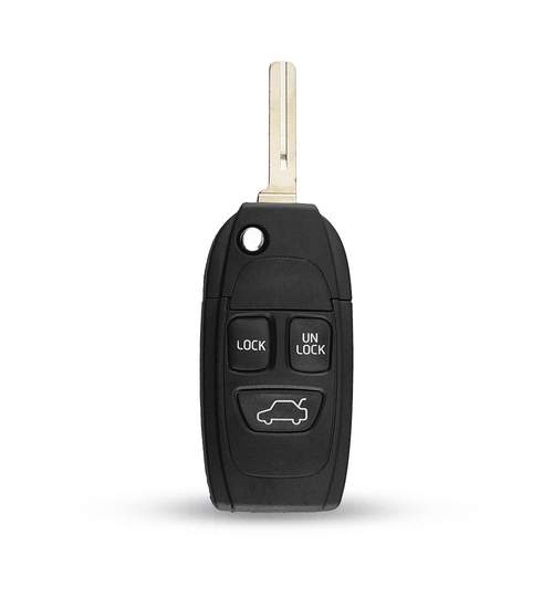 Carcasa cheie auto de transformat cu 3 butoane VO-115, compatibila Volvo AllCars