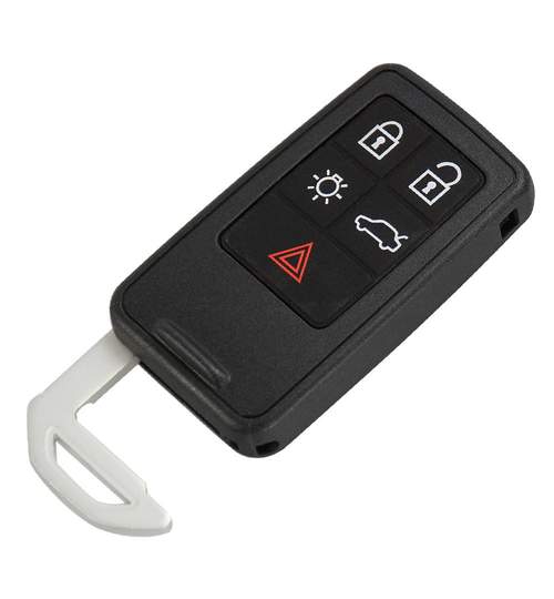 Carcasa Smart cheie auto cu 5 butoane VO-119, compatibila Volvo AllCars